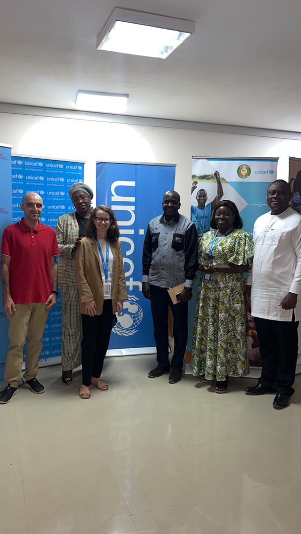 Visite de courtoisie de l’IDHP auprès de UNICEF Sénégal
