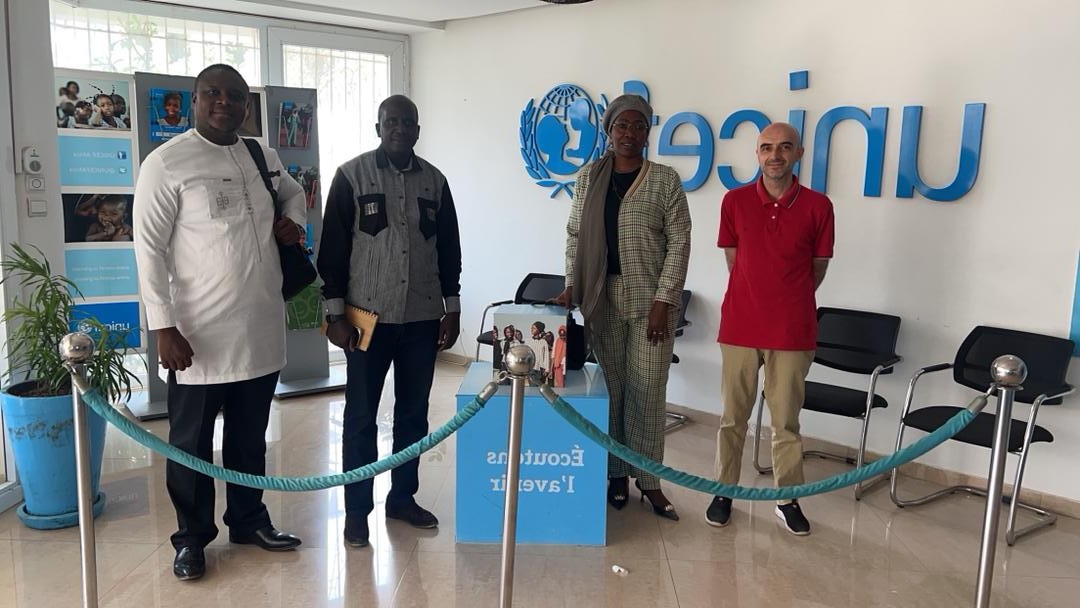 Visite de courtoisie de l’IDHP auprès de UNICEF Sénégal