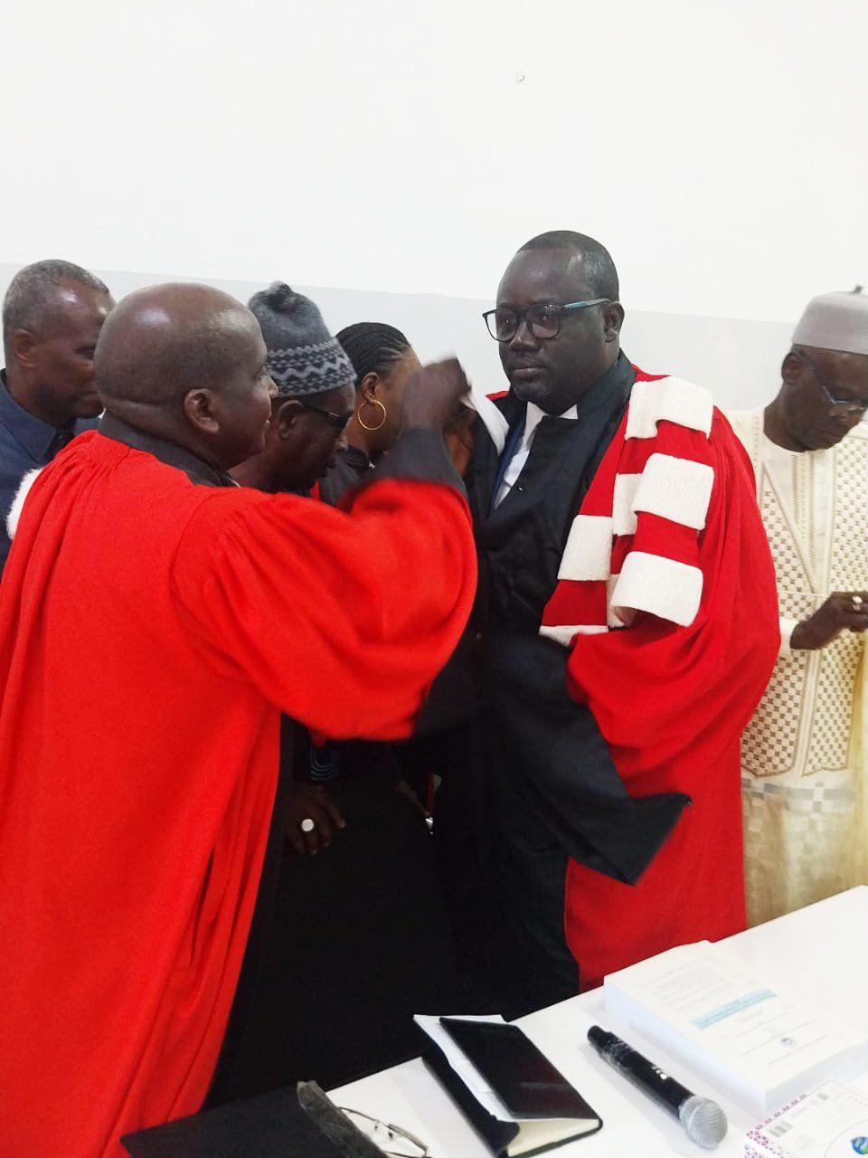 Toutes nos félicitations, Docteur Baba FALL 