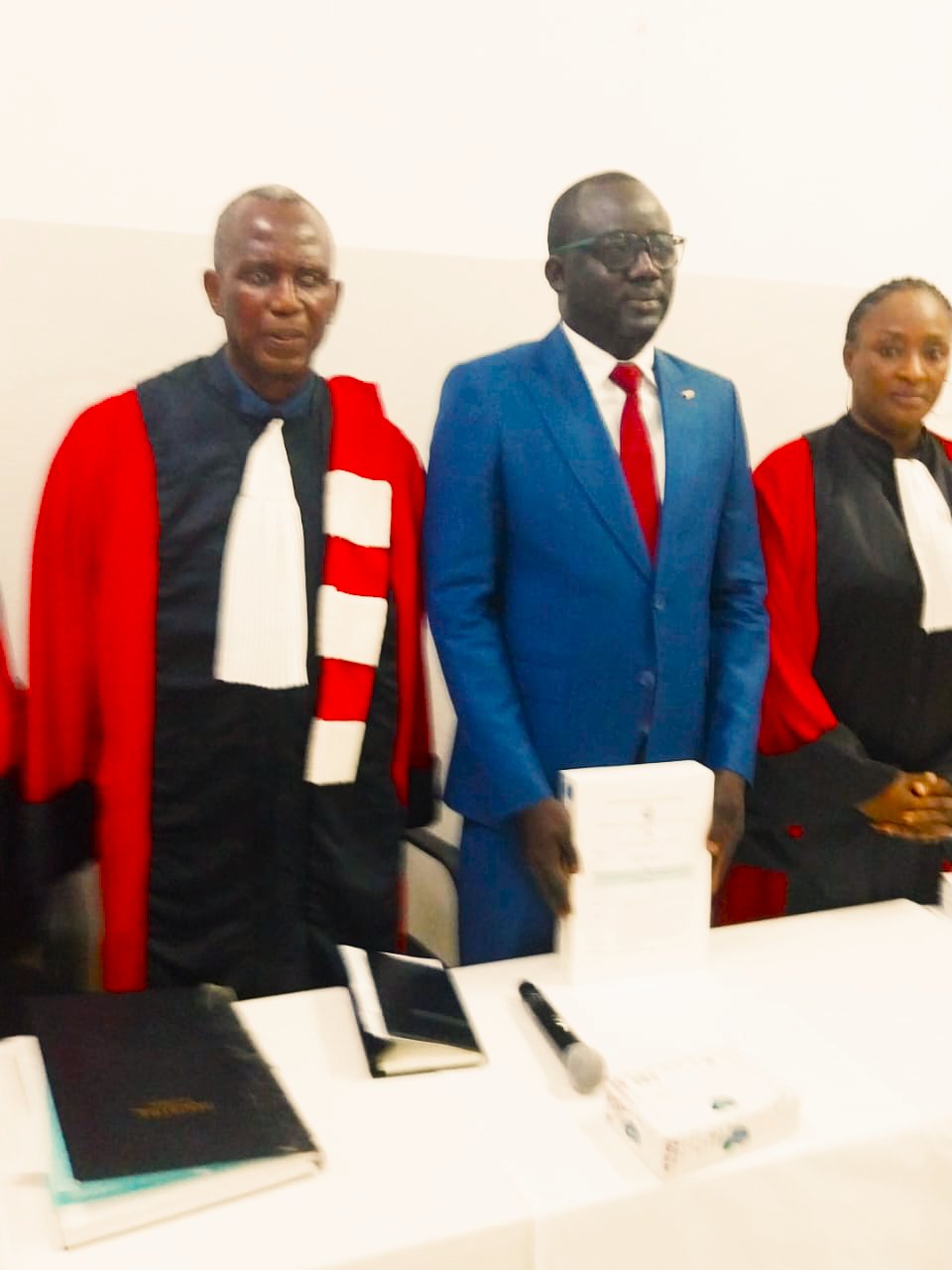Toutes nos félicitations, Docteur Baba FALL 