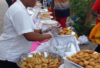 Un moment convivial pour clôturer la Journée Portes Ouvertes IDHP & Amnesty 